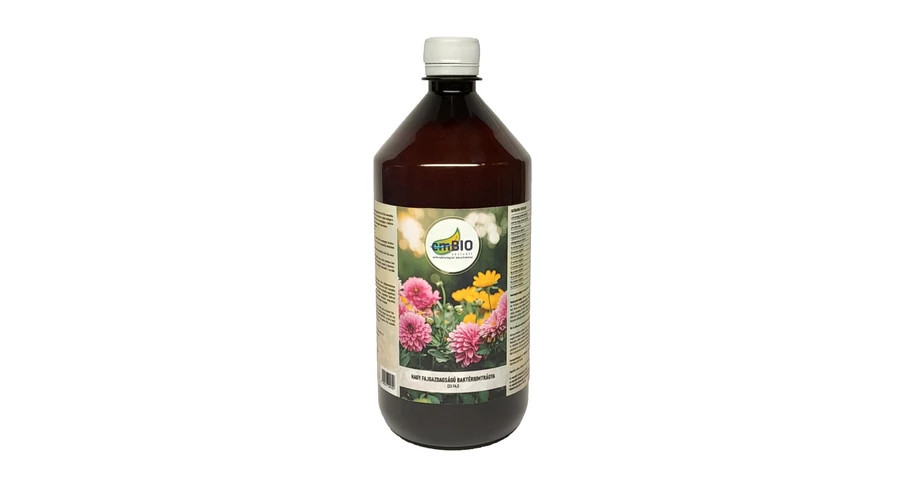 🧪 EmBIO – 1 liter. 💧 Kis kertekhez, palántákhoz, szobanövényekhez